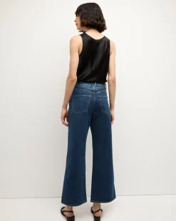 Veronica Beard Tops*Sabrina Stretch-Silk Tank Top in Black