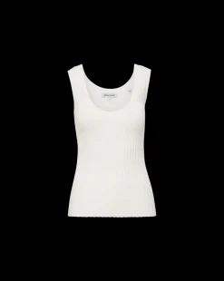Veronica Beard Sweaters|Tops*Sandra Ribbed Tank in Off-White