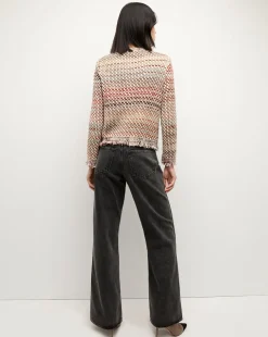 Veronica Beard Jackets & Outerwear|Sweaters*Sariyah Knit Jacket in Red Multi RedMulti
