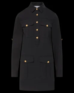 Veronica Beard Dresses*Saude Cargo Dress in Black