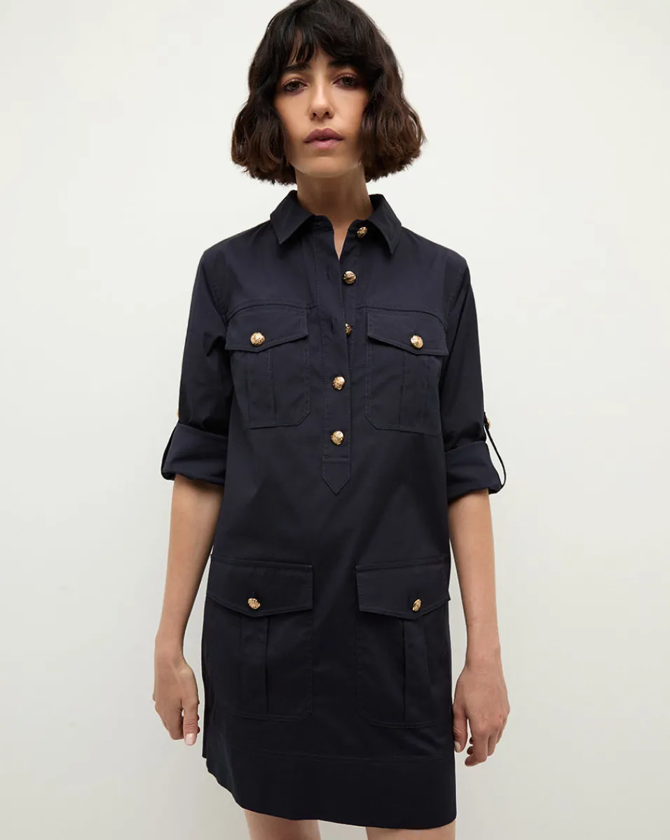 Veronica Beard Dresses*Saude Cargo Dress in Navy