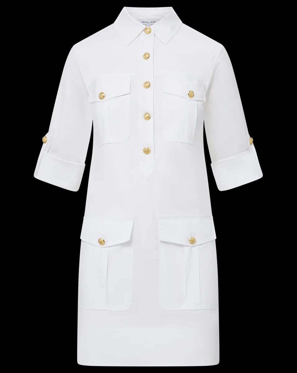 Veronica Beard Dresses*Saude Cargo Dress in White