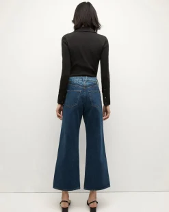 Veronica Beard Tops*Scottie Button-Down Shirt in Black