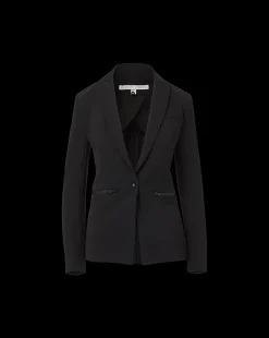 Veronica Beard Jackets & Outerwear|Extended Sizes*Scuba Dickey Jacket Black