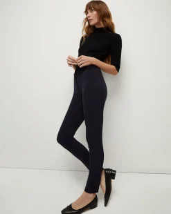 Veronica Beard Pants|Vb Classics*Scuba Legging Navy