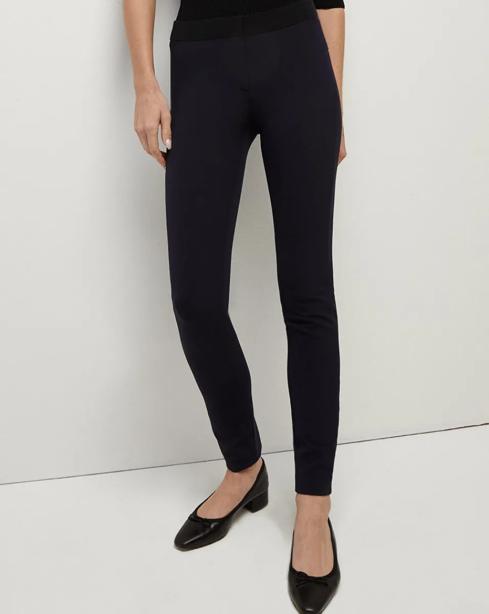 Veronica Beard Pants|Vb Classics*Scuba Legging Navy