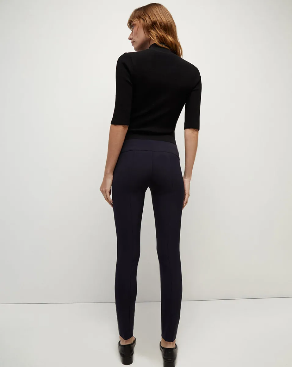 Veronica Beard Pants|Vb Classics*Scuba Legging Navy
