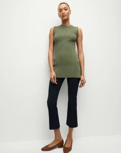 Veronica Beard Tops|Sweaters*Semma Sweater in Stone Army StoneArmy