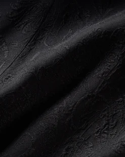 Veronica Beard Dresses*Seymour Short-Sleeve Silk Midi Dress Black
