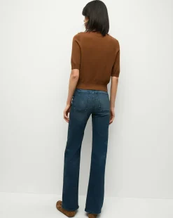 Veronica Beard Tops|Sweaters*Shana Cashmere Sweater in Brown Whisky