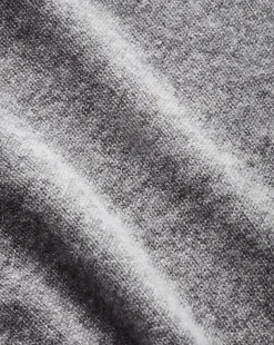 Veronica Beard Tops|Sweaters*Shana Short Sleeve Cashmere Sweater in Heather Grey HeatherGrey
