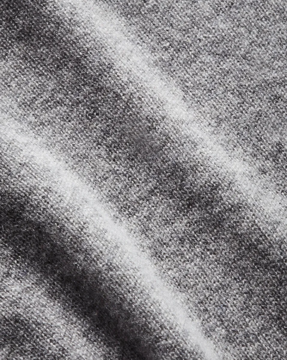 Veronica Beard Tops|Sweaters*Shana Short Sleeve Cashmere Sweater in Heather Grey HeatherGrey