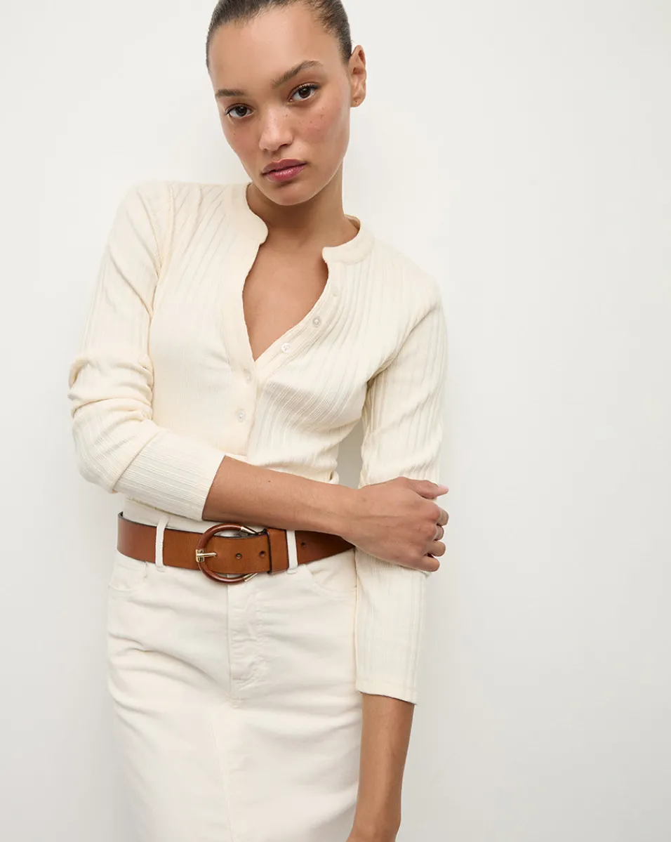 Veronica Beard Accessories|The Gift Guide*Sibilla Leather Belt in Brown