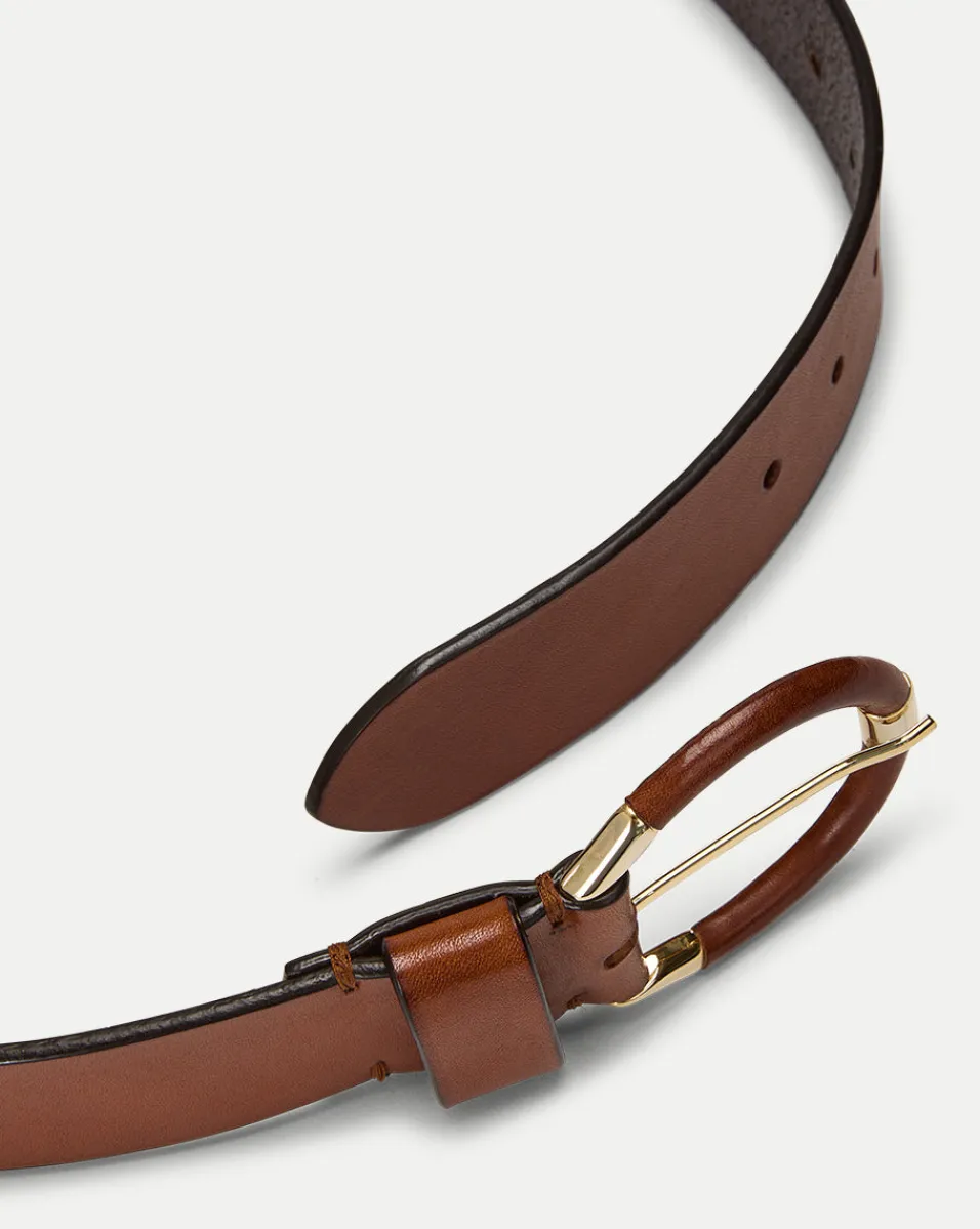 Veronica Beard Accessories|The Gift Guide*Sibilla Leather Belt in Brown