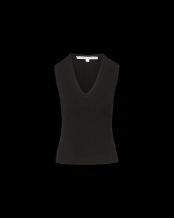 Veronica Beard Tops|Sweaters*Sid Sleeveless Knit Top Black