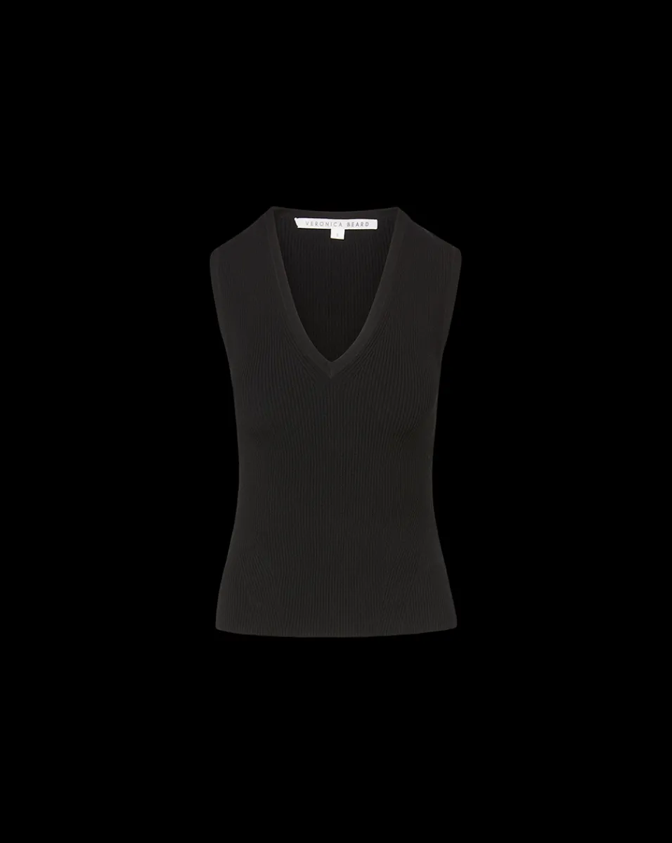 Veronica Beard Tops|Sweaters*Sid Sleeveless Knit Top Black