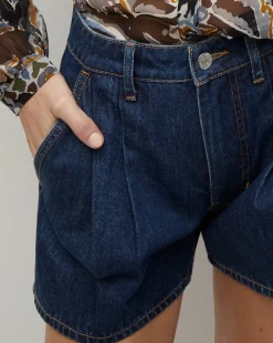 Veronica Beard Jeans|Skirts & Shorts*Simpson Denim Short in Dusted Oxford DustedOxford