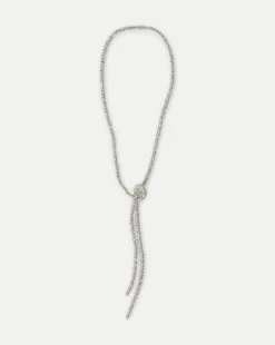 Veronica Beard Accessories|The Veronicas' Favorites*Skinny Serpent Chain Necklace in Silver