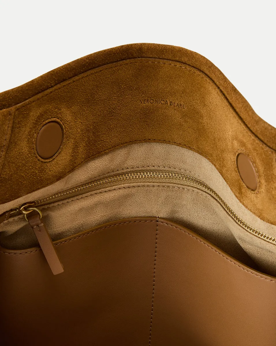 Veronica Beard Shoulder Bags|The Veronicas' Favorites*Slouch Shoulder Suede Bag in Acorn