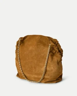 Veronica Beard Shoulder Bags|The Veronicas' Favorites*Slouch Shoulder Suede Bag in Acorn