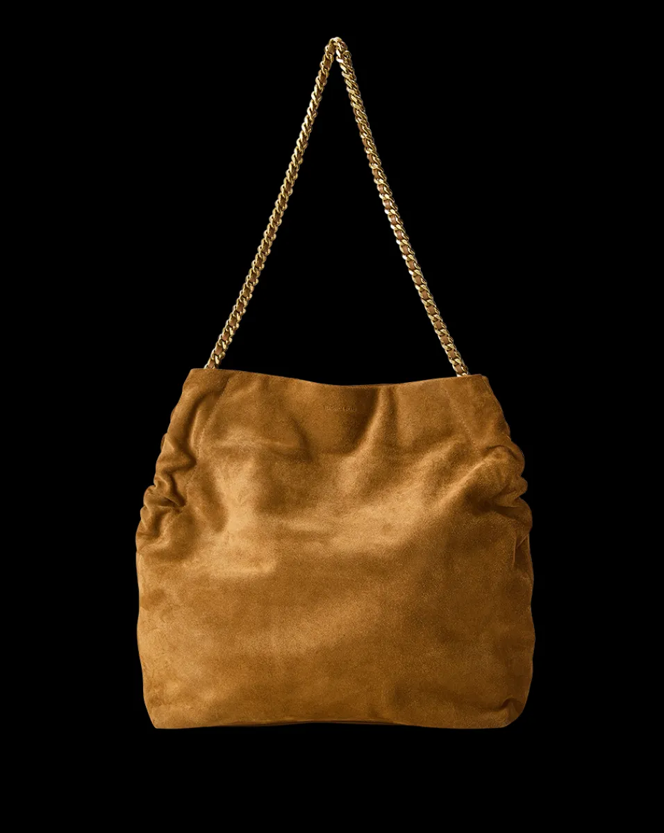 Veronica Beard Shoulder Bags|The Veronicas' Favorites*Slouch Shoulder Suede Bag in Acorn
