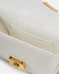 Veronica Beard Crossbody Bags|The Veronicas' Favorites*Small Crest Lock Trap Bag in Off-White