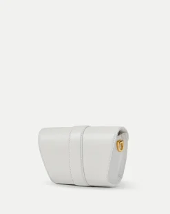 Veronica Beard Crossbody Bags|The Veronicas' Favorites*Small Crest Lock Trap Bag in Off-White