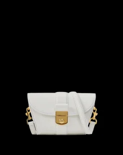 Veronica Beard Crossbody Bags|The Veronicas' Favorites*Small Crest Lock Trap Bag in Off-White