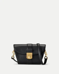 Veronica Beard Crossbody Bags|Vb Classics*Small Crest Lock Trap Bag in Black