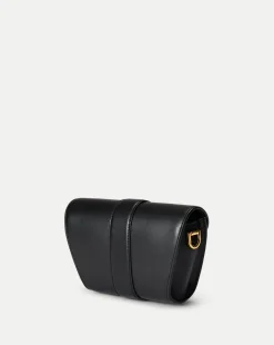 Veronica Beard Crossbody Bags|Vb Classics*Small Crest Lock Trap Bag in Black