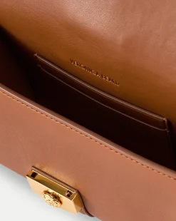 Veronica Beard Crossbody Bags|Vb Classics*Small Crest Lock Trap Bag in Hazelwood