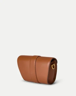 Veronica Beard Crossbody Bags|Vb Classics*Small Crest Lock Trap Bag in Hazelwood