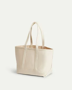 Veronica Beard Tote Bags|Accessories*Small Logo Canvas Tote in Natural