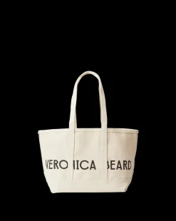 Veronica Beard Tote Bags|Accessories*Small Logo Canvas Tote in Natural