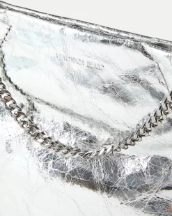 Veronica Beard Crossbody Bags|The Veronicas' Favorites*Small Metallic Slouch Shoulder Bag in Silver