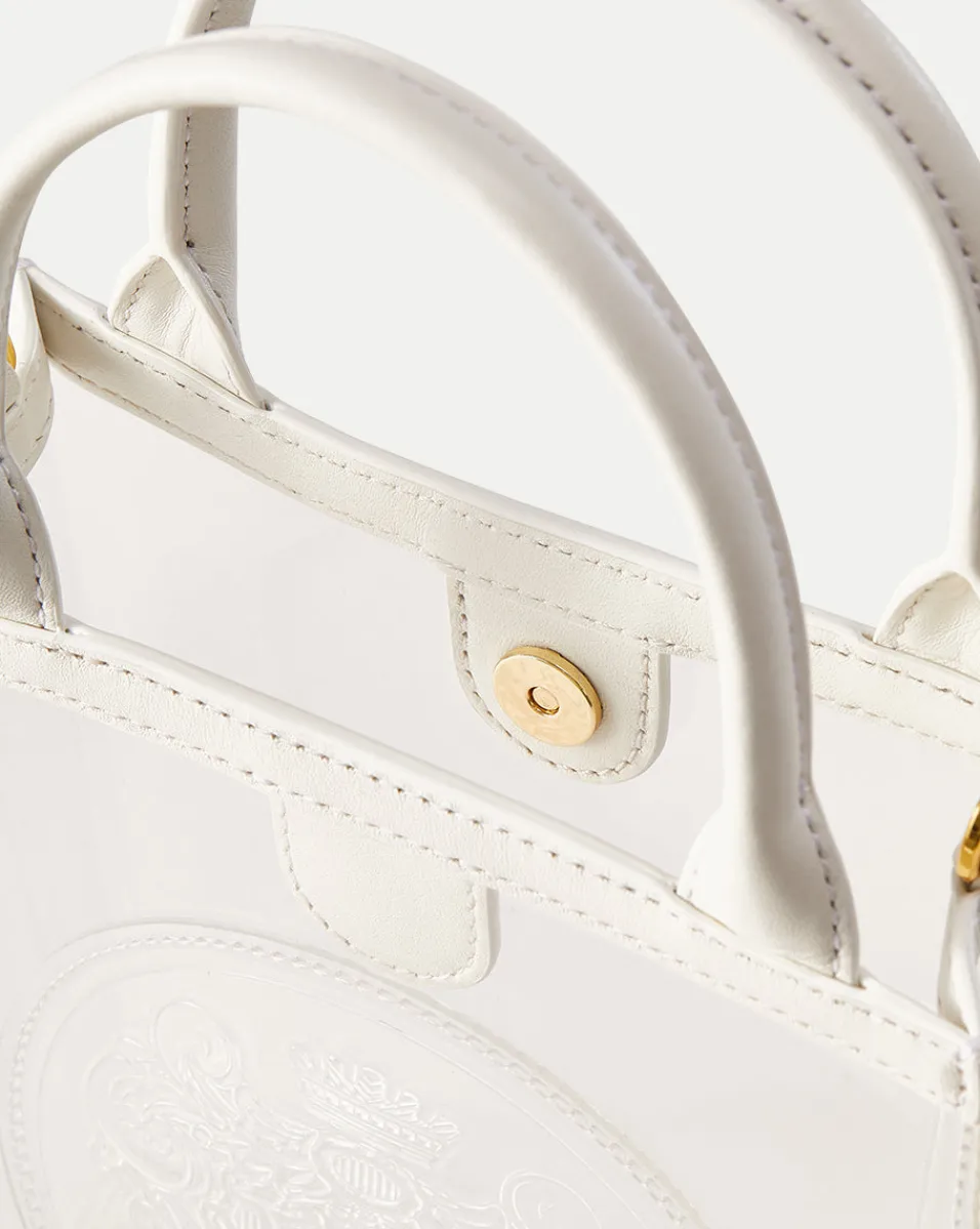 Veronica Beard Crossbody Bags*Small Shopper in Transparent/Off-White