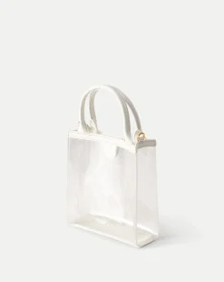 Veronica Beard Crossbody Bags*Small Shopper in Transparent/Off-White