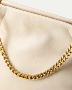 Veronica Beard Crossbody Bags|Party Dressing*Small Slouch Shoulder Bag in Ivory