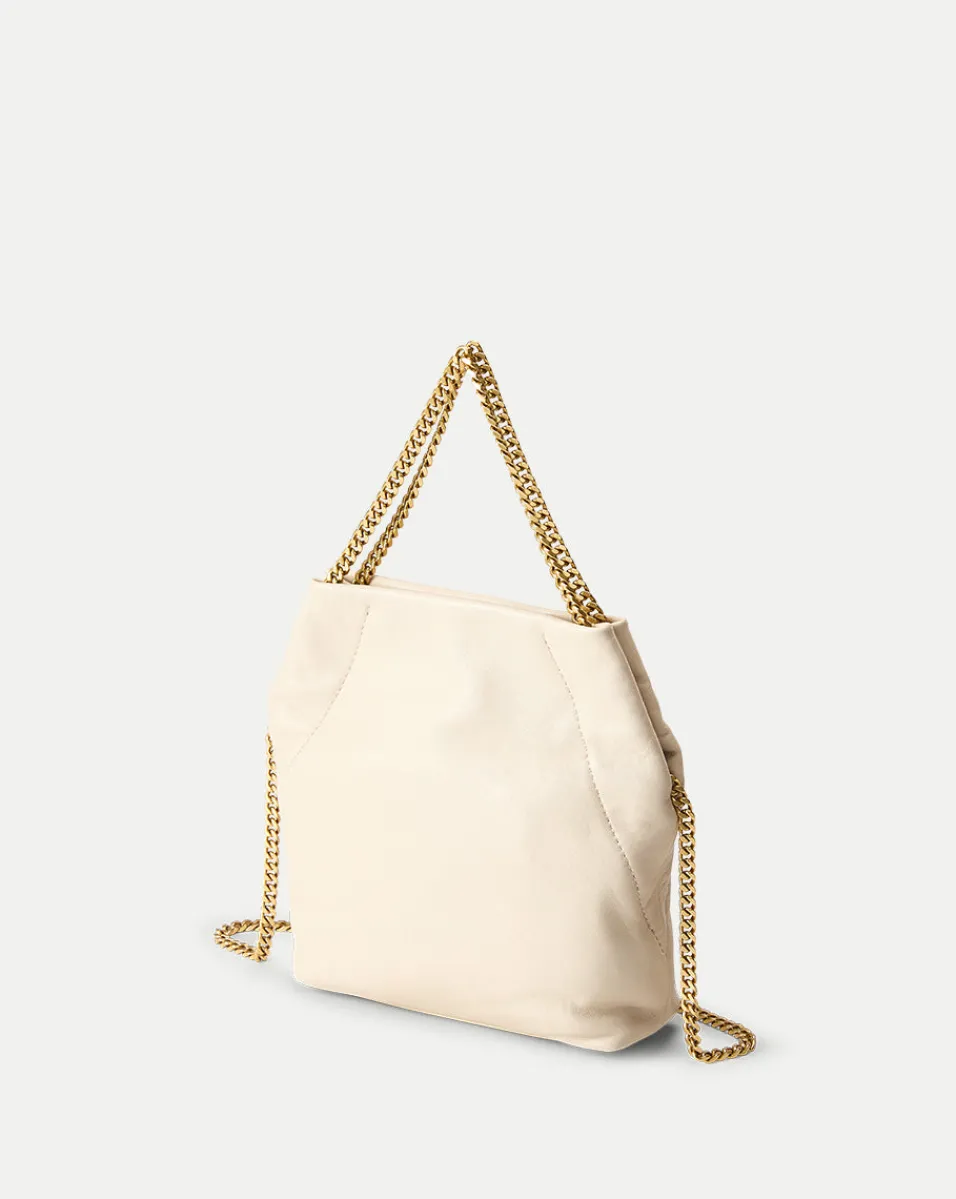 Veronica Beard Crossbody Bags|Party Dressing*Small Slouch Shoulder Bag in Ivory