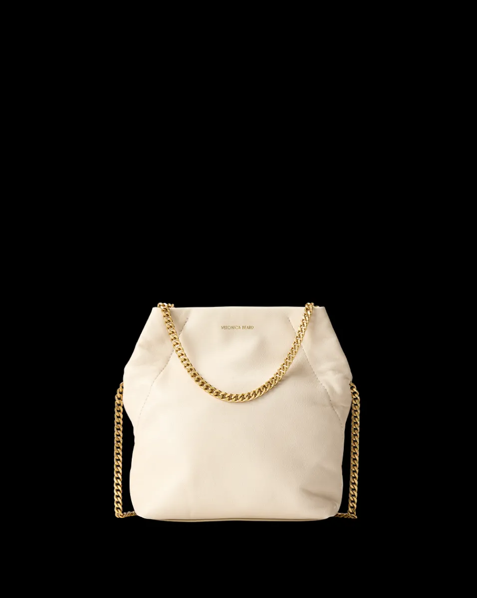 Veronica Beard Crossbody Bags|Party Dressing*Small Slouch Shoulder Bag in Ivory
