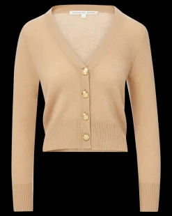 Veronica Beard Sweaters|Tops*Solene Cashmere Cardigan Beige