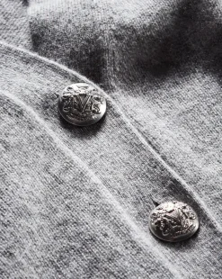 Veronica Beard Sweaters|Tops*Solene Cashmere Cardigan in Heather Grey HeatherGrey