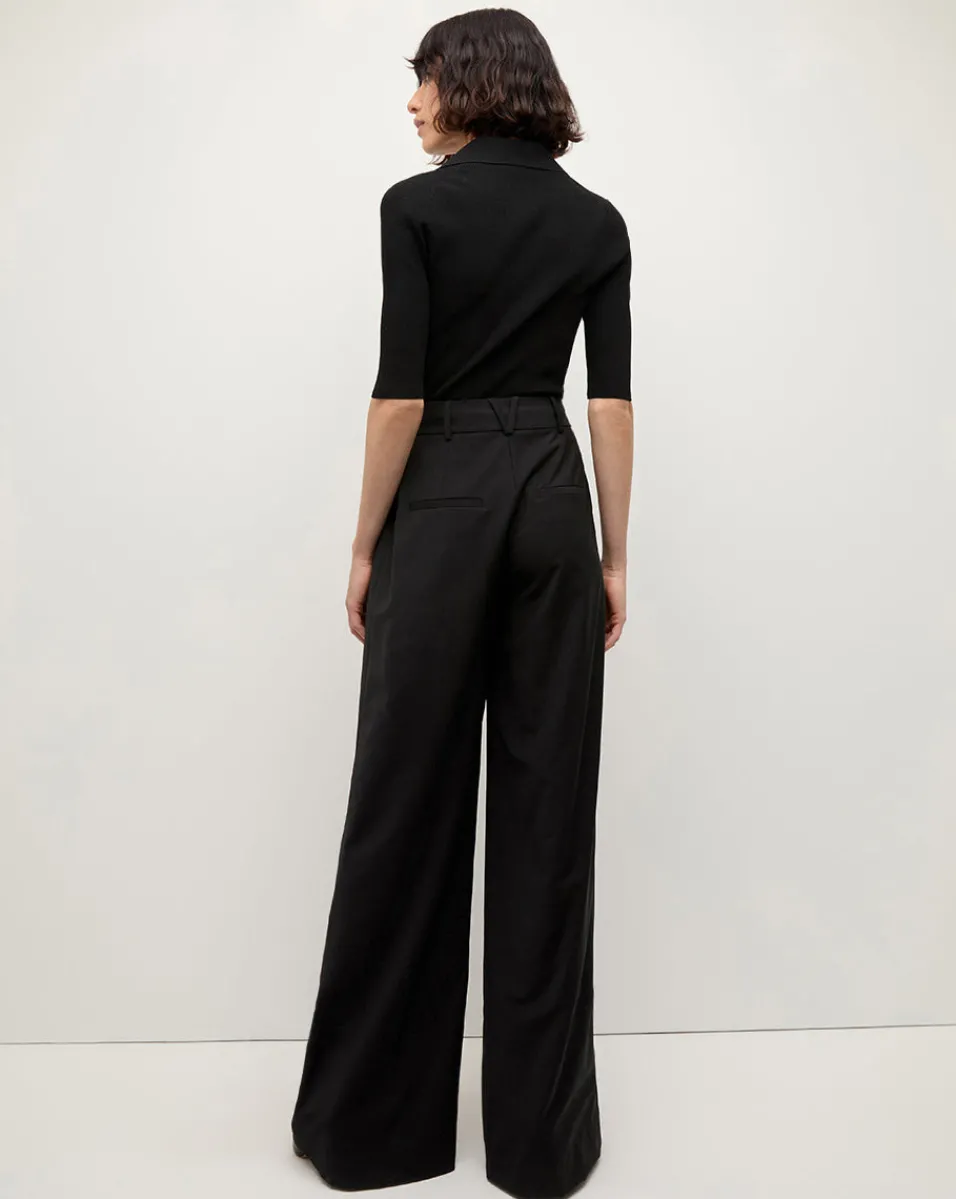 Veronica Beard Pants|Matching Sets*Sonia Wide Leg Tailored Pant in Black