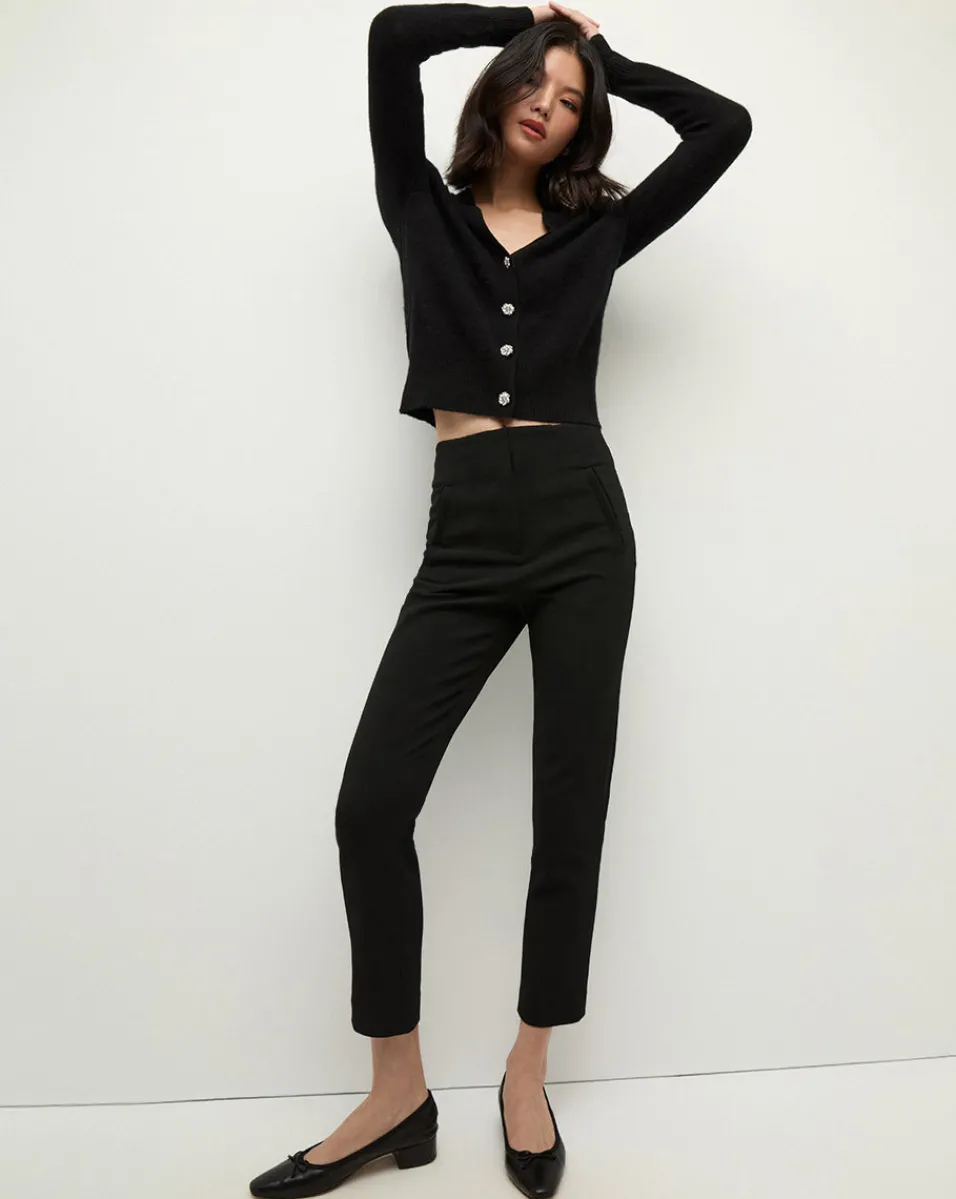 Veronica Beard Pants|The Veronicas' Favorites*Stila Cropped Straight Leg Pant in Black