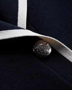 Veronica Beard Jackets & Outerwear|Tops*Stovall Knit Jacket in Navy