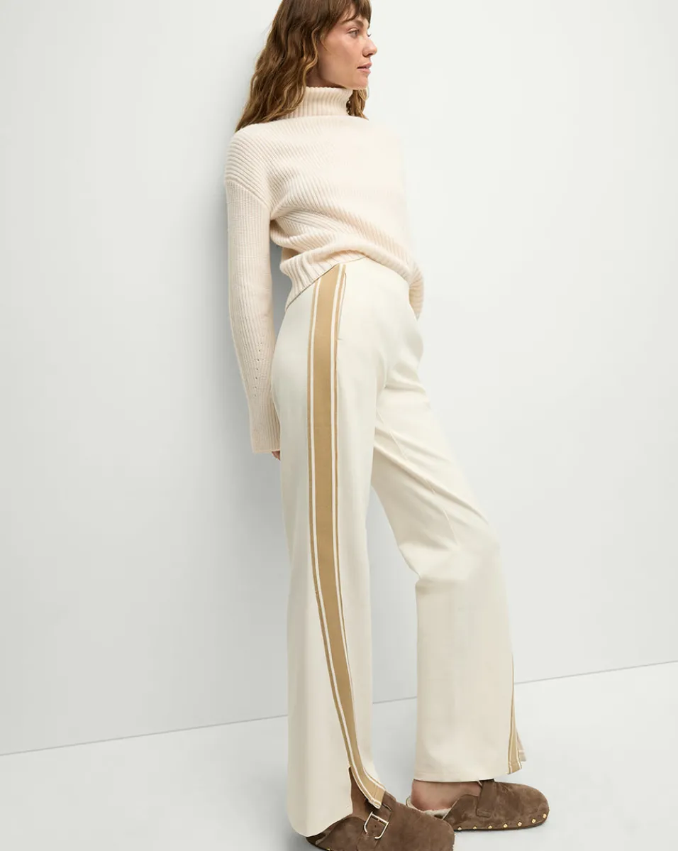 Veronica Beard Pants|The Gift Guide*Sun Valley Petra Flare Pants in Natural/White
