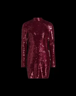 Veronica Beard Dresses|Party Dressing*Sylee Sequin Dress in Wine