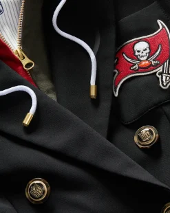 Veronica Beard Jackets & Outerwear*Tampa Bay Buccaneers Dickey Jacket in Black/Gold TampaBayBuccaneers
