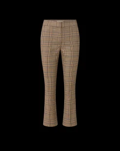 Veronica Beard Pants|Matching Sets*Tani High Waisted Plaid Pant in Brown Check RussetMulti