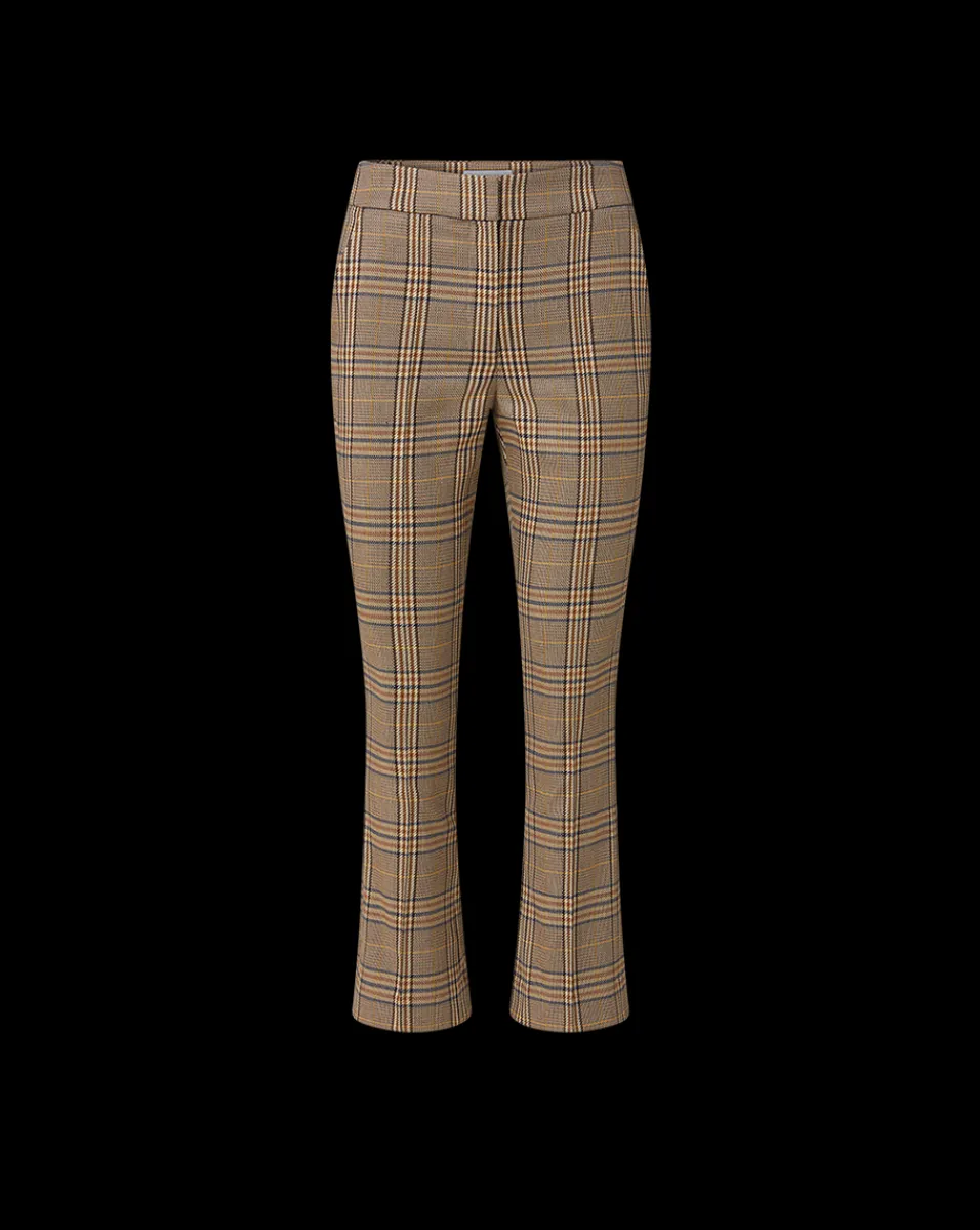 Veronica Beard Pants|Matching Sets*Tani High Waisted Plaid Pant in Brown Check RussetMulti